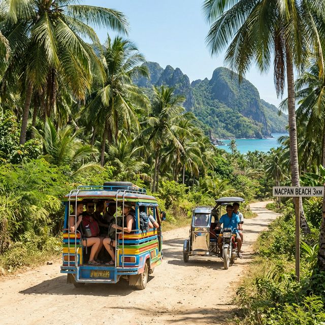 Transportation to Nacpan Beach